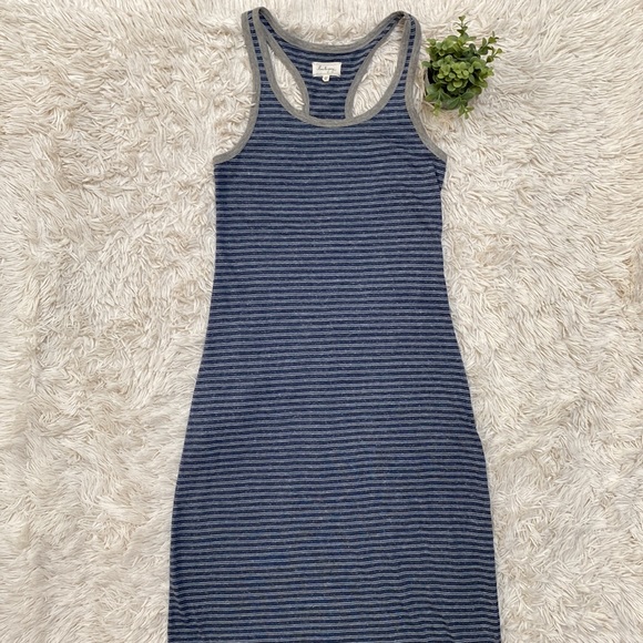 πHPπ Lou & Grey Racer Back Maxi Dress π Blue & Gray - Picture 4 of 13